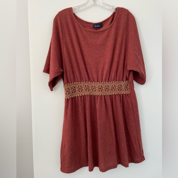 Wish | sweater tunic top - Picture 1 of 9